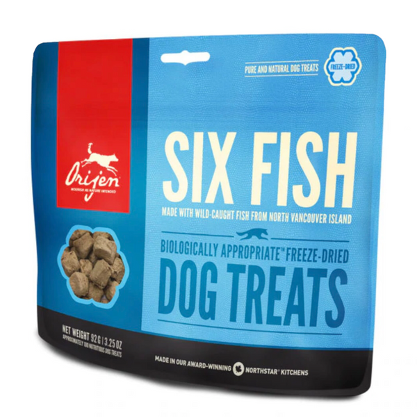 ORIJEN PREMIOS SIX FISH CAT TREATS 35.5G